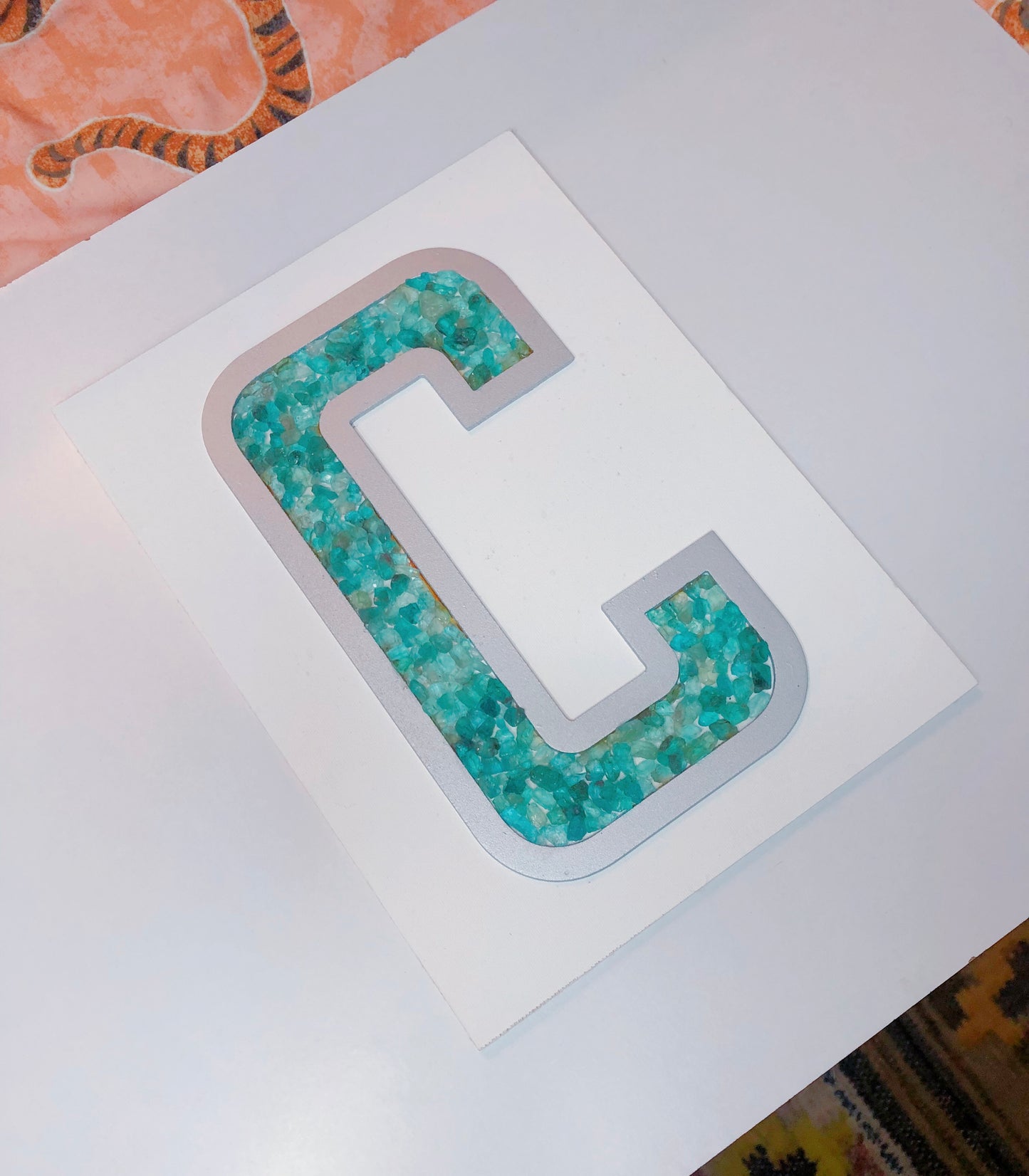 Handmade Custom Crystal Letter