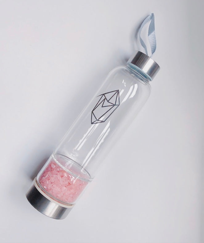 Manifestation Crystal Water Bottle