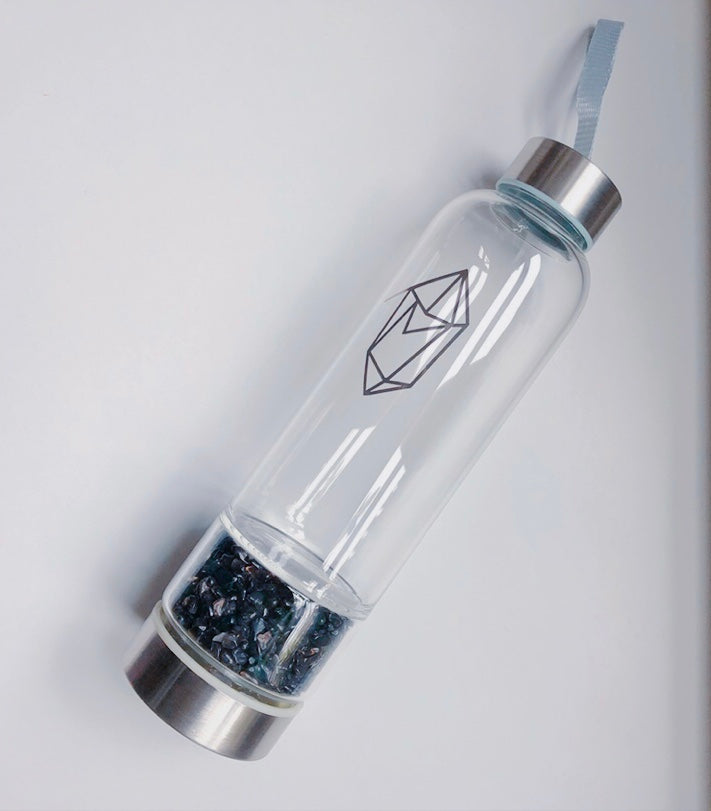 Manifestation Crystal Water Bottle